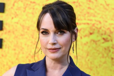 American actress Julie Ann Emery arrives at the Los Angeles Premiere Of Apple TV+'s Original Series 'See' Season 3 held at Directors Guild of America (DGA) Theater Complex on August 23, 2022 in Los Angeles, California, United States. 