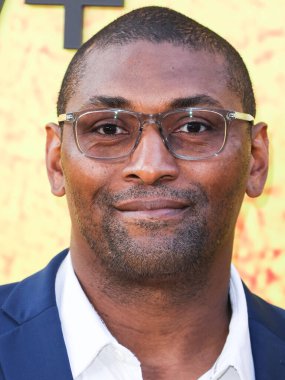 American former professional basketball player Metta World Peace (Ron Artest) arrives at the Los Angeles Premiere Of Apple TV+'s Original Series 'See' Season 3 held at Directors Guild of America (DGA) Theater Complex on August 23, 2022 in Los Angeles