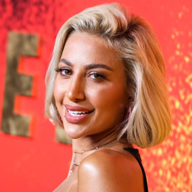 Saudi Arabian model Roz (Rawan Abdullah Abu Zaid) arrives at the Los Angeles Premiere Of Apple TV+'s Original Series 'See' Season 3 held at Directors Guild of America (DGA) Theater Complex on August 23, 2022 in Los Angeles, California, United States.