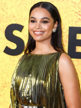 Canadian actress Nesta Cooper arrives at the Los Angeles Premiere Of Apple TV+'s Original Series 'See' Season 3 held at Directors Guild of America (DGA) Theater Complex on August 23, 2022 in Los Angeles, California, United States. 