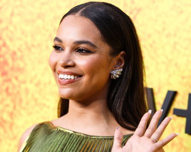 Canadian actress Nesta Cooper arrives at the Los Angeles Premiere Of Apple TV+'s Original Series 'See' Season 3 held at Directors Guild of America (DGA) Theater Complex on August 23, 2022 in Los Angeles, California, United States. 
