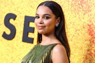 Canadian actress Nesta Cooper arrives at the Los Angeles Premiere Of Apple TV+'s Original Series 'See' Season 3 held at Directors Guild of America (DGA) Theater Complex on August 23, 2022 in Los Angeles, California, United States. 