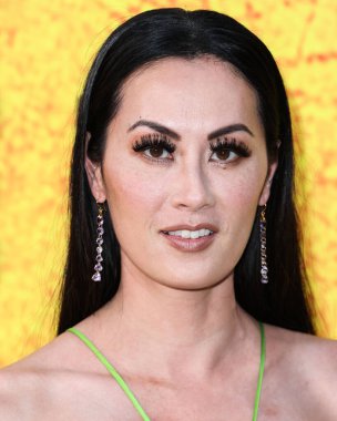 Canadian actress Olivia Cheng wearing Atelier Ndigo arrives at the Los Angeles Premiere Of Apple TV+'s Original Series 'See' Season 3 held at Directors Guild of America (DGA) Theater Complex on August 23, 2022 in Los Angeles, California, USA