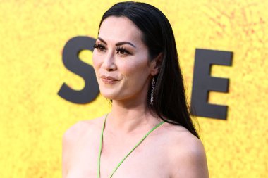 Canadian actress Olivia Cheng wearing Atelier Ndigo arrives at the Los Angeles Premiere Of Apple TV+'s Original Series 'See' Season 3 held at Directors Guild of America (DGA) Theater Complex on August 23, 2022 in Los Angeles, California, USA