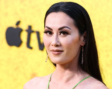 Canadian actress Olivia Cheng wearing Atelier Ndigo arrives at the Los Angeles Premiere Of Apple TV+'s Original Series 'See' Season 3 held at Directors Guild of America (DGA) Theater Complex on August 23, 2022 in Los Angeles, California, USA