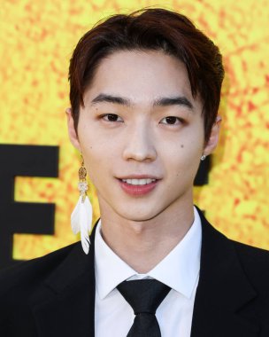 South Korean-Russian model and actor Yuri Park arrives at the Los Angeles Premiere Of Apple TV+'s Original Series 'See' Season 3 held at Directors Guild of America (DGA) Theater Complex on August 23, 2022 in Los Angeles, California, United States. 