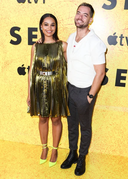 Canadian actress Nesta Cooper arrives at the Los Angeles Premiere Of Apple TV+'s Original Series 'See' Season 3 held at Directors Guild of America (DGA) Theater Complex on August 23, 2022 in Los Angeles, California, United States.