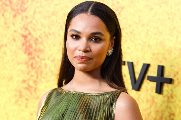 Canadian actress Nesta Cooper arrives at the Los Angeles Premiere Of Apple TV+'s Original Series 'See' Season 3 held at Directors Guild of America (DGA) Theater Complex on August 23, 2022 in Los Angeles, California, United States. 