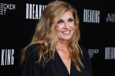 American actress Connie Britton arrives at the Los Angeles Special Screening Of Bleecker Street Media's 'Breaking' held at The London Hotel West Hollywood at Beverly Hills on August 24, 2022 in West Hollywood, Los Angeles, California, United States. 