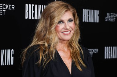 American actress Connie Britton arrives at the Los Angeles Special Screening Of Bleecker Street Media's 'Breaking' held at The London Hotel West Hollywood at Beverly Hills on August 24, 2022 in West Hollywood, Los Angeles, California, United States. 