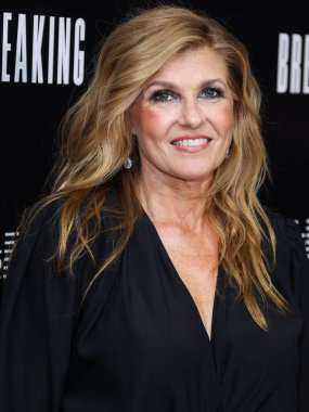 American actress Connie Britton arrives at the Los Angeles Special Screening Of Bleecker Street Media's 'Breaking' held at The London Hotel West Hollywood at Beverly Hills on August 24, 2022 in West Hollywood, Los Angeles, California, United States. 