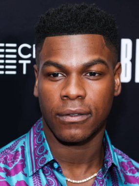 British actor John Boyega arrives at the Los Angeles Special Screening Of Bleecker Street Media's 'Breaking' held at The London Hotel West Hollywood at Beverly Hills on August 24, 2022 in West Hollywood, Los Angeles, California, United States. 