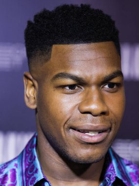 British actor John Boyega arrives at the Los Angeles Special Screening Of Bleecker Street Media's 'Breaking' held at The London Hotel West Hollywood at Beverly Hills on August 24, 2022 in West Hollywood, Los Angeles, California, United States. 