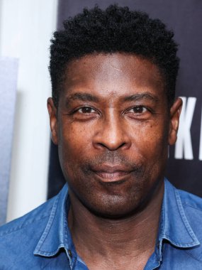 American actor Keith Ewell arrives at the Los Angeles Special Screening Of Bleecker Street Media's 'Breaking' held at The London Hotel West Hollywood at Beverly Hills on August 24, 2022 in West Hollywood, Los Angeles, California, United States. 