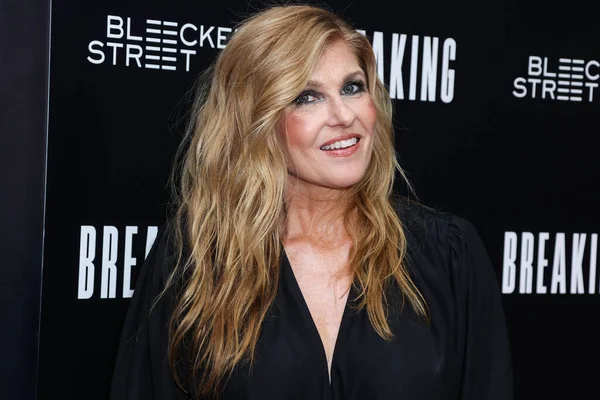 American actress Connie Britton arrives at the Los Angeles Special Screening Of Bleecker Street Media's 'Breaking' held at The London Hotel West Hollywood at Beverly Hills on August 24, 2022 in West Hollywood, Los Angeles, California, United States. 