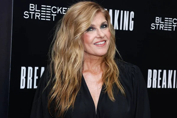 American actress Connie Britton arrives at the Los Angeles Special Screening Of Bleecker Street Media's 'Breaking' held at The London Hotel West Hollywood at Beverly Hills on August 24, 2022 in West Hollywood, Los Angeles, California, United States. 