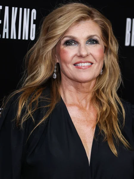 American actress Connie Britton arrives at the Los Angeles Special Screening Of Bleecker Street Media's 'Breaking' held at The London Hotel West Hollywood at Beverly Hills on August 24, 2022 in West Hollywood, Los Angeles, California, United States. 