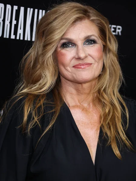 American actress Connie Britton arrives at the Los Angeles Special Screening Of Bleecker Street Media's 'Breaking' held at The London Hotel West Hollywood at Beverly Hills on August 24, 2022 in West Hollywood, Los Angeles, California, United States. 