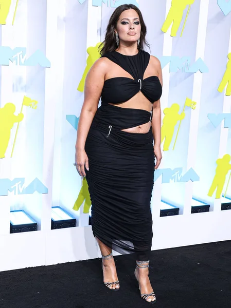 Ashley Graham Arrives 2022 Mtv Video Music Awards Held Prudential — Stock Photo, Image