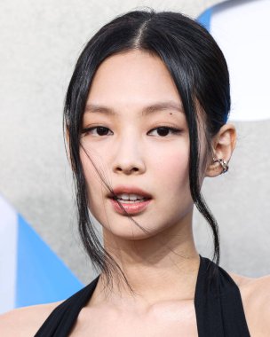 Jennie (Jennie Kim) of BLACKPINK arrives at the 2022 MTV Video Music Awards held at the Prudential Center on August 28, 2022 in Newark, New Jersey, United States. 