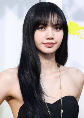 Lisa (Lalisa Manobal) of BLACKPINK arrives at the 2022 MTV Video Music Awards held at the Prudential Center on August 28, 2022 in Newark, New Jersey, United States.