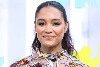 Rachel Smith arrives at the 2022 MTV Video Music Awards held at the Prudential Center on August 28, 2022 in Newark, New Jersey, United States. 