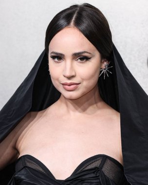 Sofia Carson arrives at the 2022 MTV Video Music Awards held at the Prudential Center on August 28, 2022 in Newark, New Jersey, United States.