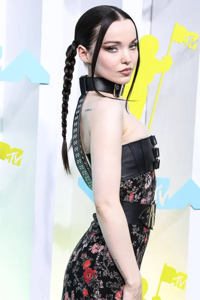 Dove Cameron Arrives 2022 Mtv Video Music Awards Held Prudential — Stock Photo, Image