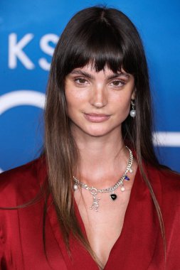 South African actress Charlbi Dean Kriek arrives at the Los Angeles Premiere Of Apple Original Films 'Finch' held at the Pacific Design Center on November 2, 2021 in West Hollywood at Los Angeles, California, USA