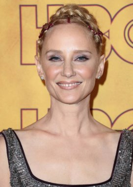 WEST HOLLYWOOD, LOS ANGELES, CALIFORNIA, USA - SEPTEMBER 17: American actress Anne Heche arrives at the HBO Emmy Awards After Party 2017 held at The Plaza at the Pacific Design Center on September 17, 2017 in West Hollywood