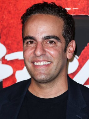 American actor Dan Ahdoot arrives at the Los Angeles Premiere Of Netflix's 'Cobra Kai' Season 5 held at the Los Angeles State Historic Park on September 7, 2022 in Los Angeles, California, United States.