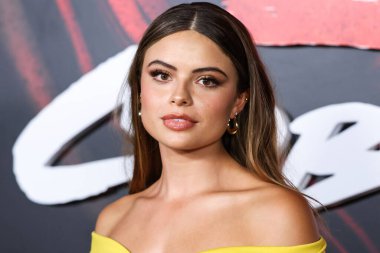 American actress Hannah Kepple arrives at the Los Angeles Premiere Of Netflix's 'Cobra Kai' Season 5 held at the Los Angeles State Historic Park on September 7, 2022 in Los Angeles, California, United States.