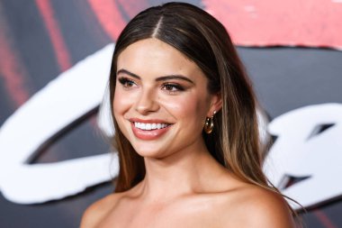 American actress Hannah Kepple arrives at the Los Angeles Premiere Of Netflix's 'Cobra Kai' Season 5 held at the Los Angeles State Historic Park on September 7, 2022 in Los Angeles, California, United States.