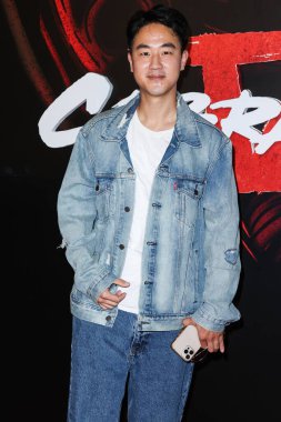 American actor Joe Seo arrives at the Los Angeles Premiere Of Netflix's 'Cobra Kai' Season 5 held at the Los Angeles State Historic Park on September 7, 2022 in Los Angeles, California, United States.