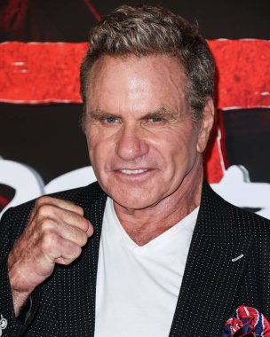 American actor Martin Kove arrives at the Los Angeles Premiere Of Netflix's 'Cobra Kai' Season 5 held at the Los Angeles State Historic Park on September 7, 2022 in Los Angeles, California, United States.