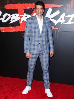 American actor Ralph Macchio arrives at the Los Angeles Premiere Of Netflix's 'Cobra Kai' Season 5 held at the Los Angeles State Historic Park on September 7, 2022 in Los Angeles, California, United States.