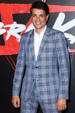 American actor Ralph Macchio arrives at the Los Angeles Premiere Of Netflix's 'Cobra Kai' Season 5 held at the Los Angeles State Historic Park on September 7, 2022 in Los Angeles, California, United States.