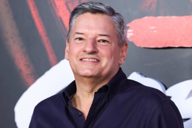 Netflix Co-Chief Executive Officer (Co-CEO) Ted Sarandos arrives at the Los Angeles Premiere Of Netflix's 'Cobra Kai' Season 5 held at the Los Angeles State Historic Park on September 7, 2022 in Los Angeles, California, United States. 