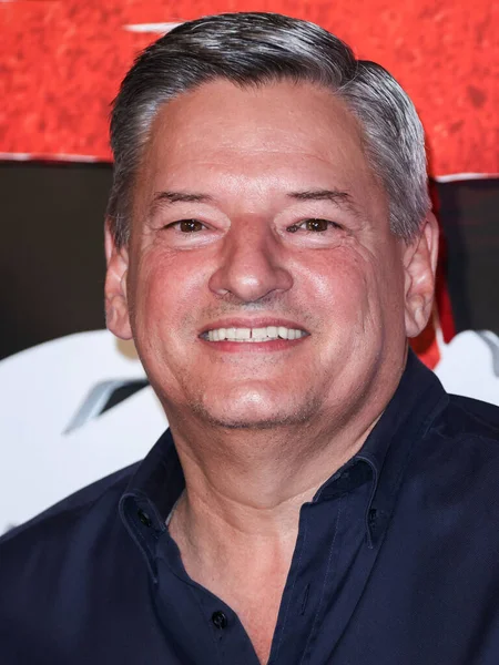 Netflix Chief Executive Officer Ceo Ted Sarandos Arrives Los Angeles — Zdjęcie stockowe