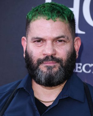 Amerikalı aktör Guillermo Diaz, 8 Eylül 2022 'de Universal City, Los Angeles, Kaliforniya' da düzenlenen Universal Stüdyoları 'nda düzenlenen Hollywood Korku Geceleri Açılış Gecesi 2022' ye geldi.