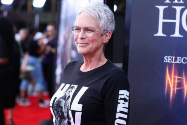 Amerikalı aktris Jamie Lee Curtis, 8 Eylül 2022 'de Universal City, Los Angeles, Kaliforniya' da düzenlenen Universal Stüdyoları 'nda düzenlenen Hollywood Korku Geceleri Açılış Gecesi 2022' ye geldi..