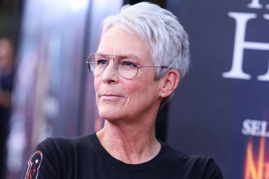 Amerikalı aktris Jamie Lee Curtis, 8 Eylül 2022 'de Universal City, Los Angeles, Kaliforniya' da düzenlenen Universal Stüdyoları 'nda düzenlenen Hollywood Korku Geceleri Açılış Gecesi 2022' ye geldi..