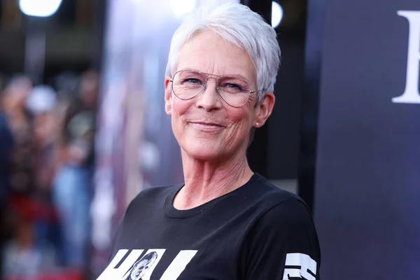 American Actress Jamie Lee Curtis Arrives Universal Studios Hollywood Halloween — Stock Photo, Image