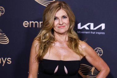 Amerikalı aktris Connie Britton, 9 Eylül 2022 'de Kuzey Hollywood, Los Angeles' ta düzenlenen Televizyon Akademisi 'nin 74. Yıllık Emmy Ödülleri Performans Nominee Kutlaması' na geldi.