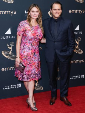 Mai-Linh Stuhlbarg ve kocası / Amerikalı aktör Michael Stuhlbarg, Televizyon Akademisi 'nin 9 Eylül 2022 tarihinde Televizyon Akademisi' nde düzenlenen 74.