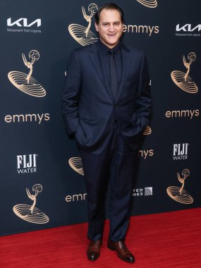 Amerikalı aktör Michael Stuhlbarg, 9 Eylül 2022 tarihinde Los Angeles, Kuzey Hollywood 'daki Televizyon Akademisi' nde düzenlenen 74. Yıllık Primetime Emmy Ödülleri Performans Nominee Kutlaması 'na geldi.