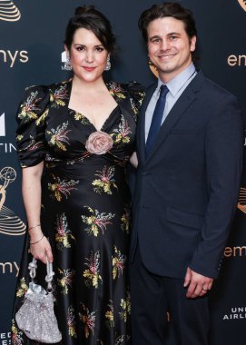 Yeni Zelandalı aktris Melanie Lynskey ve kocası / Amerikalı aktör Jason Ritter, Televizyon Akademisi 'nin 74. Yıllık Primetime Emmy Ödülleri Performans Adayları Adaylığını Televizyon Sanatları ve Bilimler Akademisi' nde (Televizyon Sanatları ve Bilimleri Akademisi) gerçekleştirdi.) 