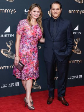 Mai-Linh Stuhlbarg ve kocası / Amerikalı aktör Michael Stuhlbarg, Televizyon Akademisi 'nin 9 Eylül 2022 tarihinde Televizyon Akademisi' nde düzenlenen 74.