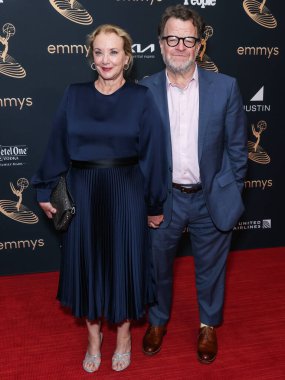 Amerikalı aktris J. Smith-Cameron (Jean Isabel Smith) ve kocası / Amerikalı film yönetmeni Kenneth Lonergan, Televizyon Akademisi 'nin Televizyon Akademisi' nde düzenlenen 74. 