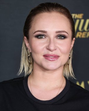 Amerikalı aktris Hayden Panettiere, The Hollywood Reporter ve SAG-AFTRA 'nın 74. Geleneksel Emmy Ödülleri' Emmy Adayları Gecesi 'ne 10 Eylül 2022' de 8899 Beverly 'de Batı Hollywood, Los Angeles, Kaliforniya' da düzenlenen Penthouse 'da geldi.